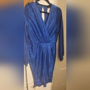 Cobalt blue dress
